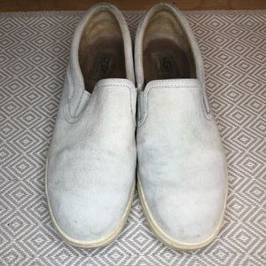 UGG Sand Beige Suede Bracken Loafers